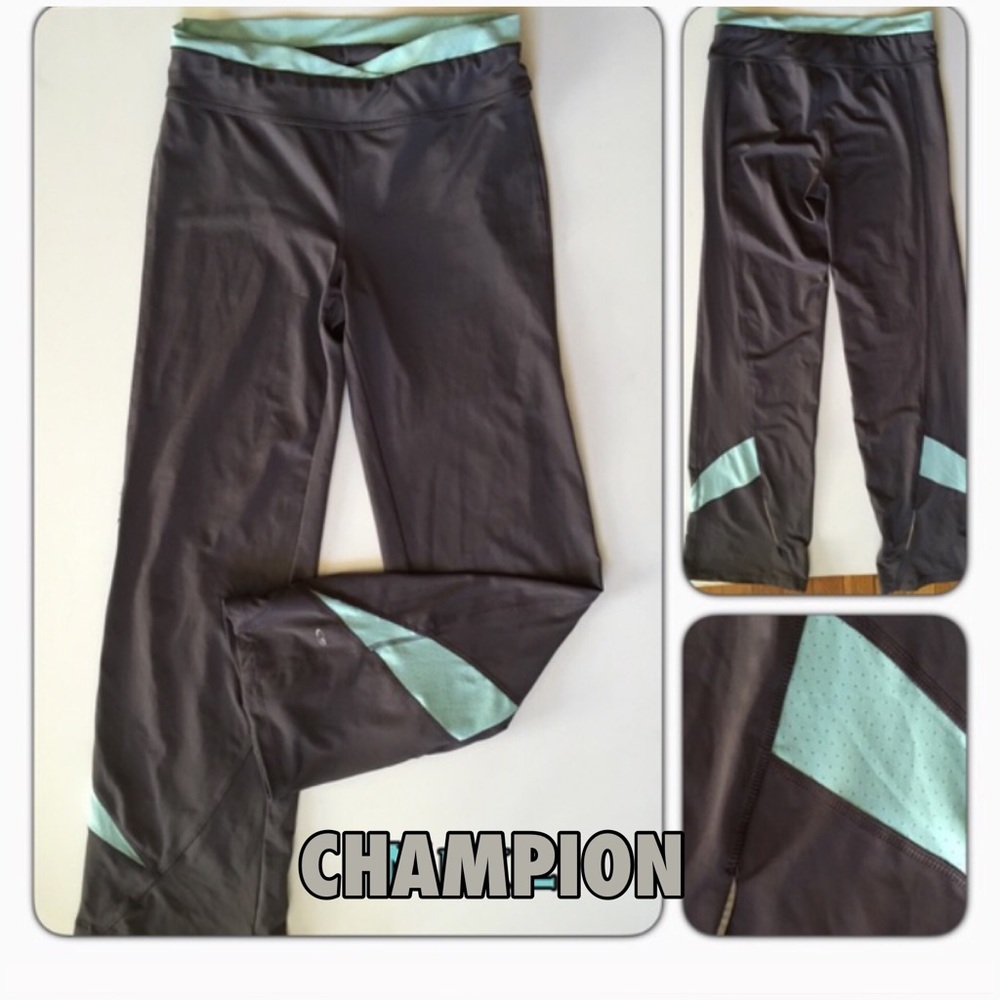 🏃🏻‍♀️Champion exercise gym pants Gray and Turk Small